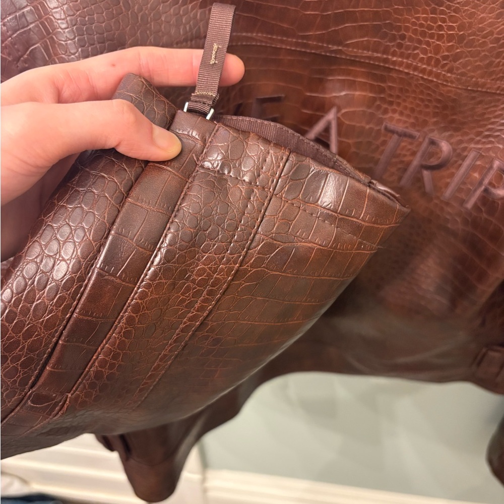 House of Sunny take a trip racer Brown Jacket - Picture 8 of 15